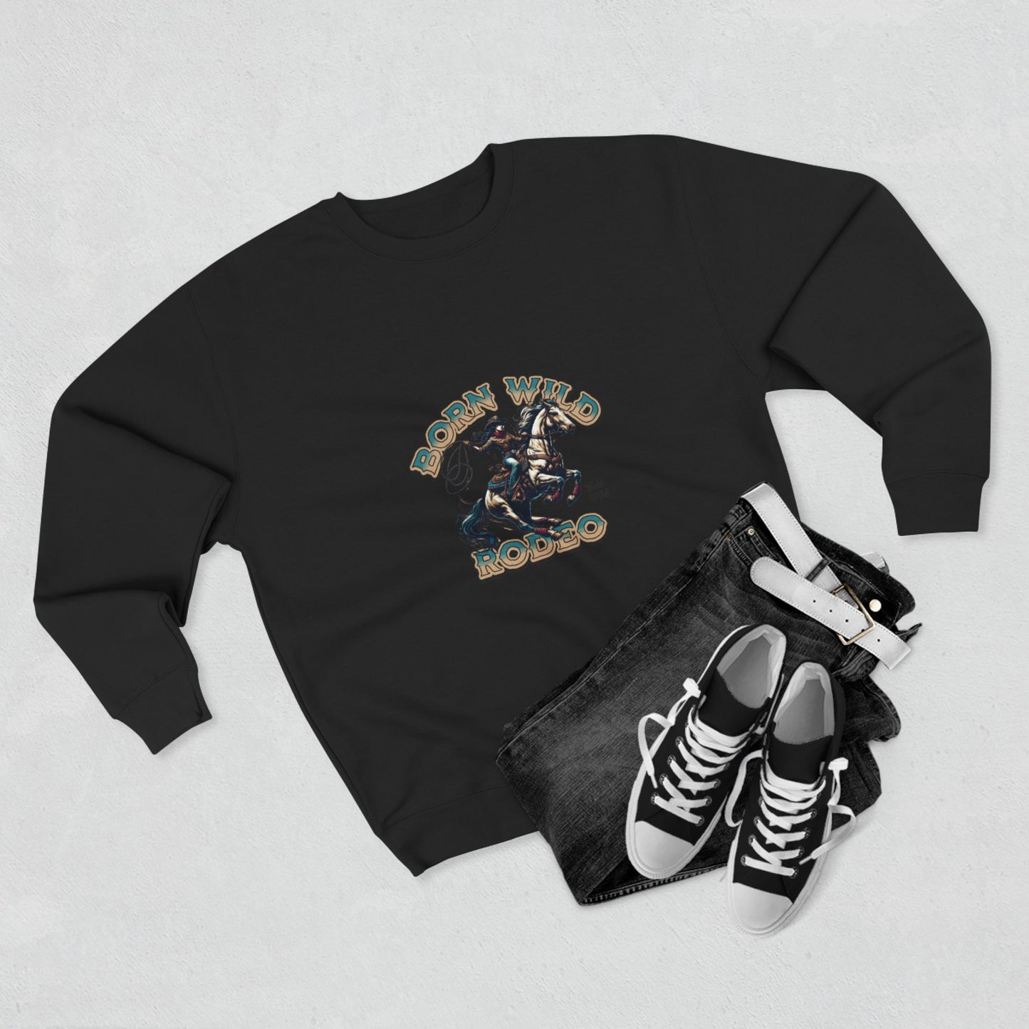 Born Wild Rodeo Sweatshirt
