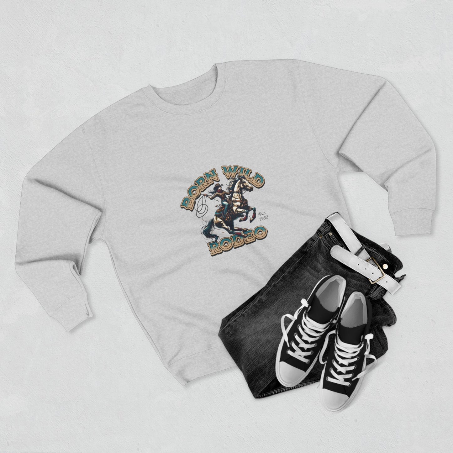 Born Wild Rodeo Sweatshirt