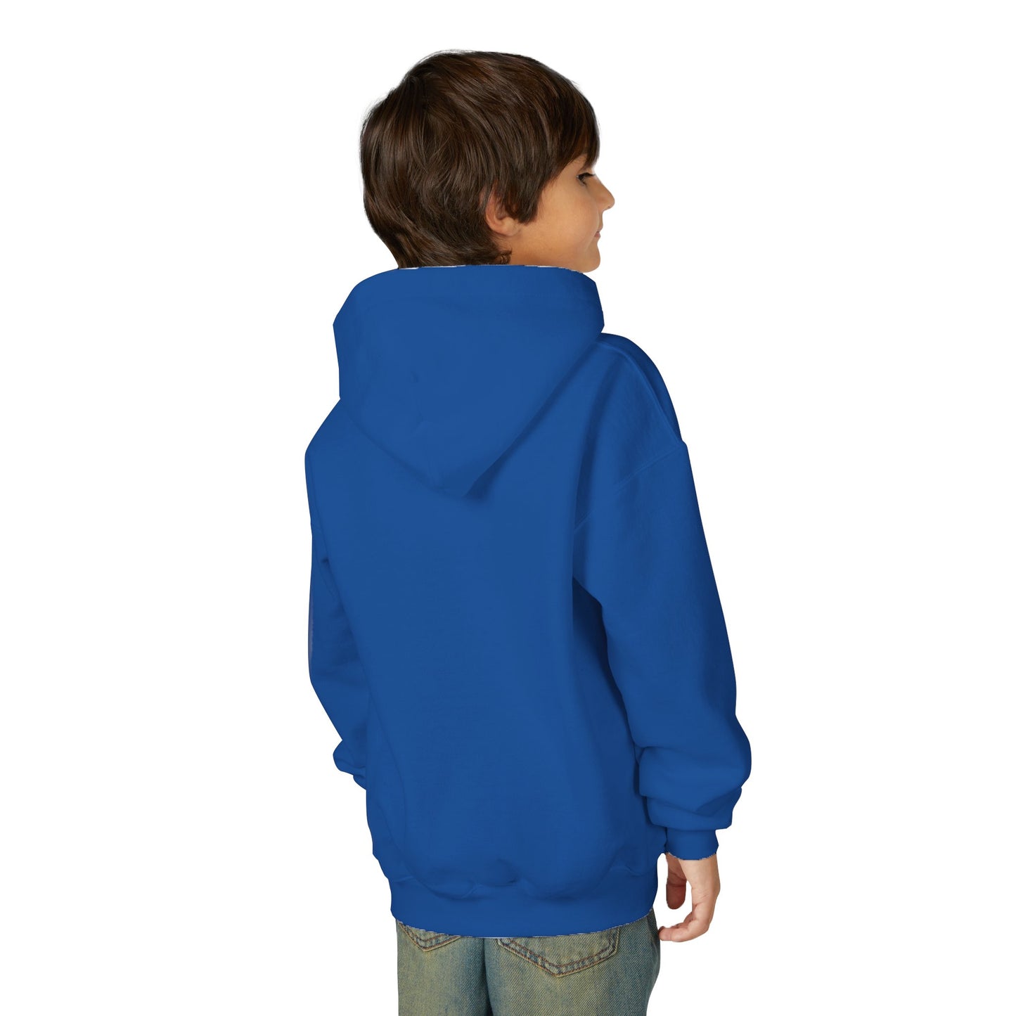 Halloween Haunted House Youth Hoodie, Spooky Sweatshirt, Fall Fashion, Trick or Treat Gift, Cozy Halloween Apparel
