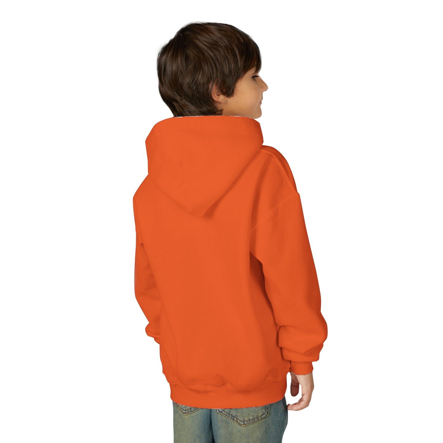 Halloween Haunted House Youth Hoodie, Spooky Sweatshirt, Fall Fashion, Trick or Treat Gift, Cozy Halloween Apparel