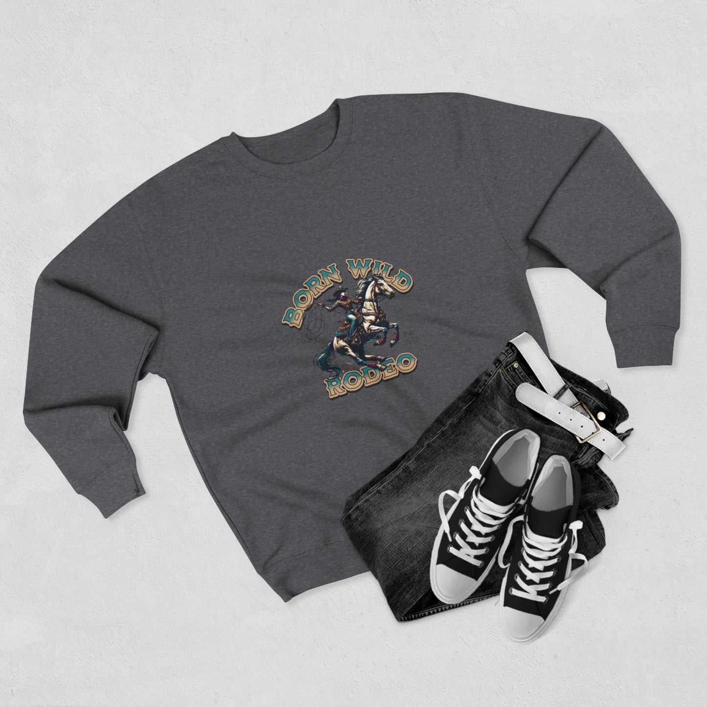 Born Wild Rodeo Sweatshirt