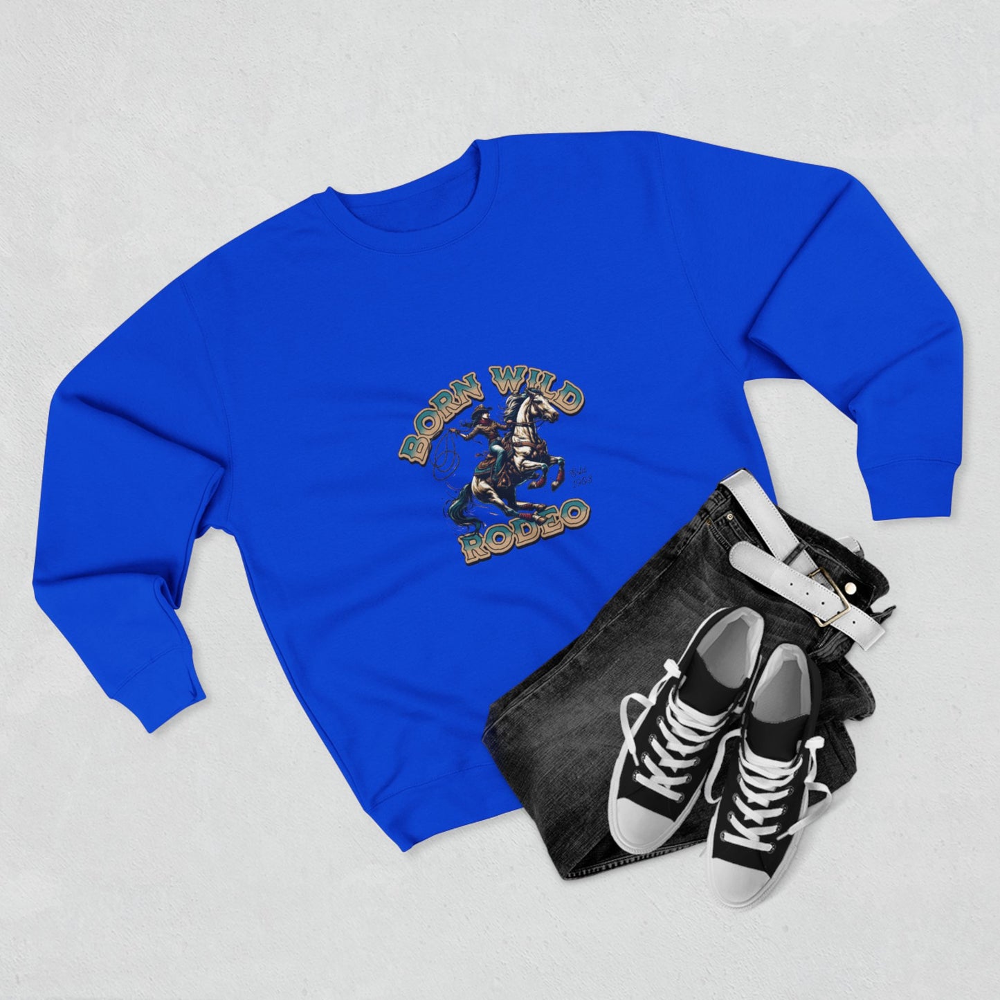 Born Wild Rodeo Sweatshirt