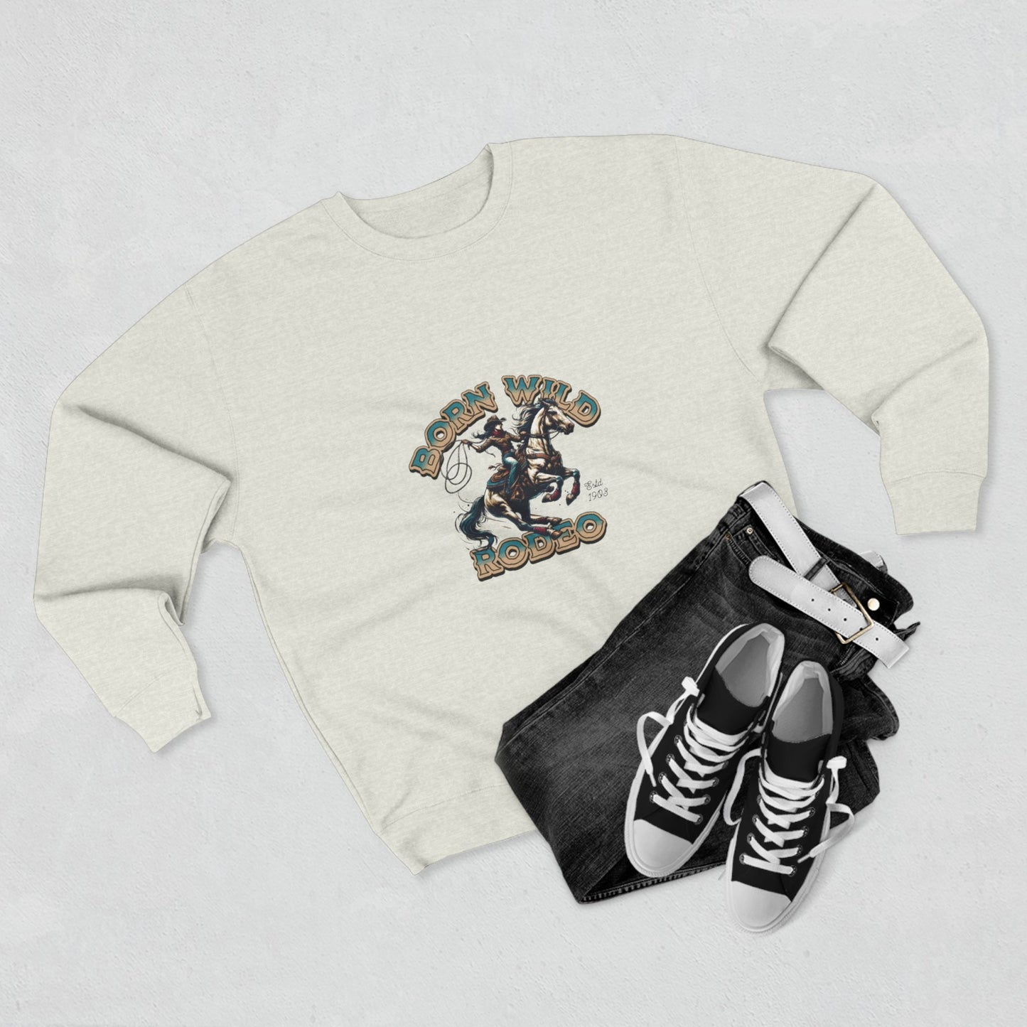 Born Wild Rodeo Sweatshirt