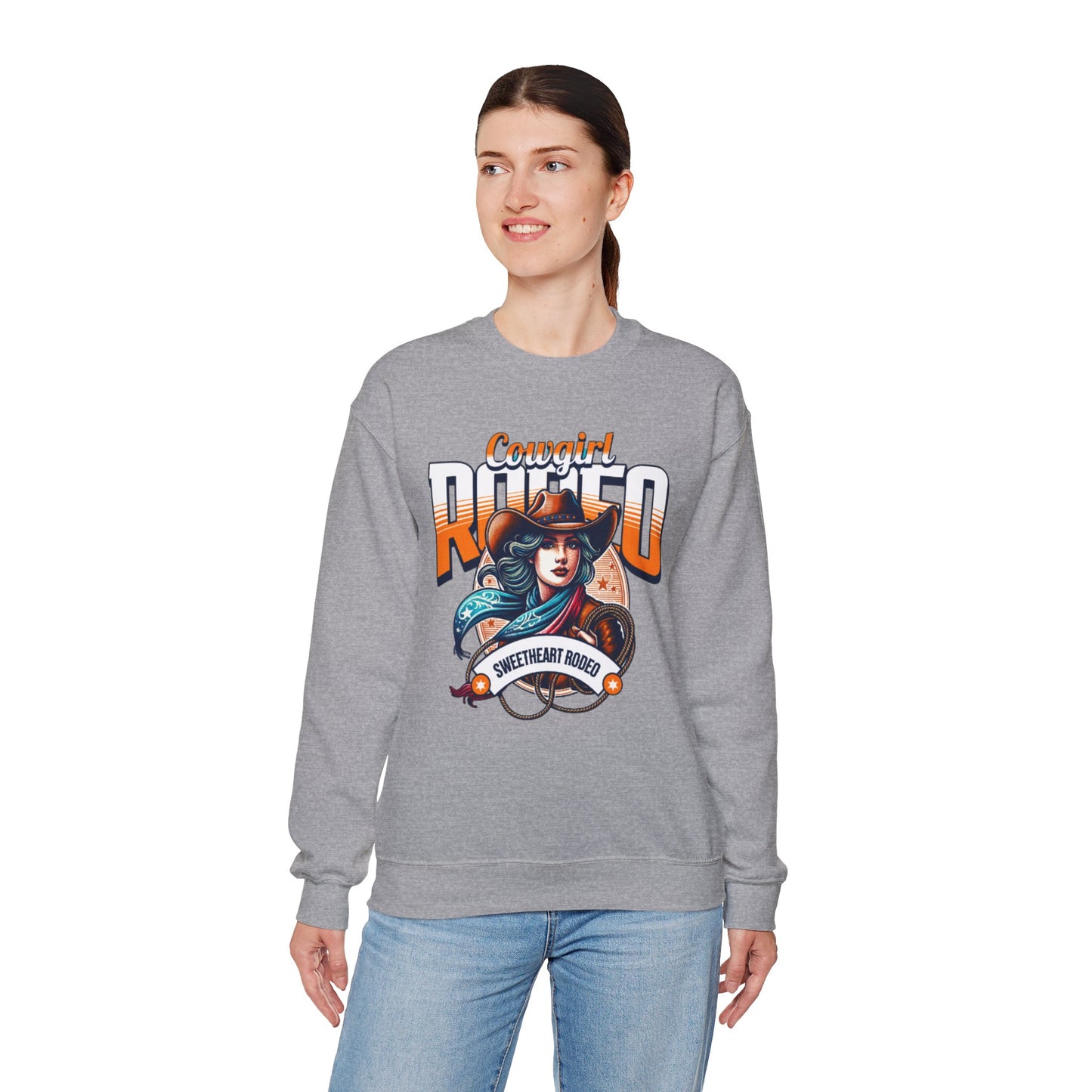 Unisex-Cowgirl Rodeo Sweatshirt