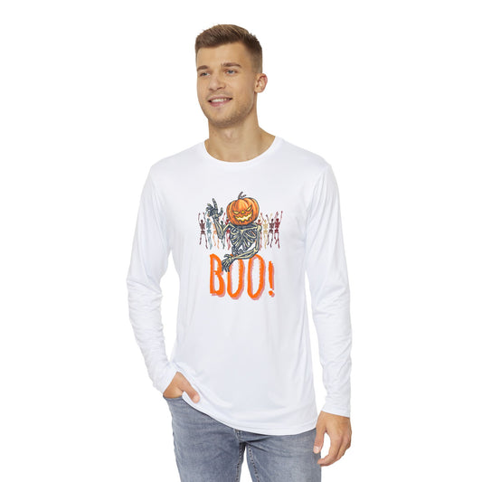 🎃 Halloween “BOO!” Long Sleeve Tee